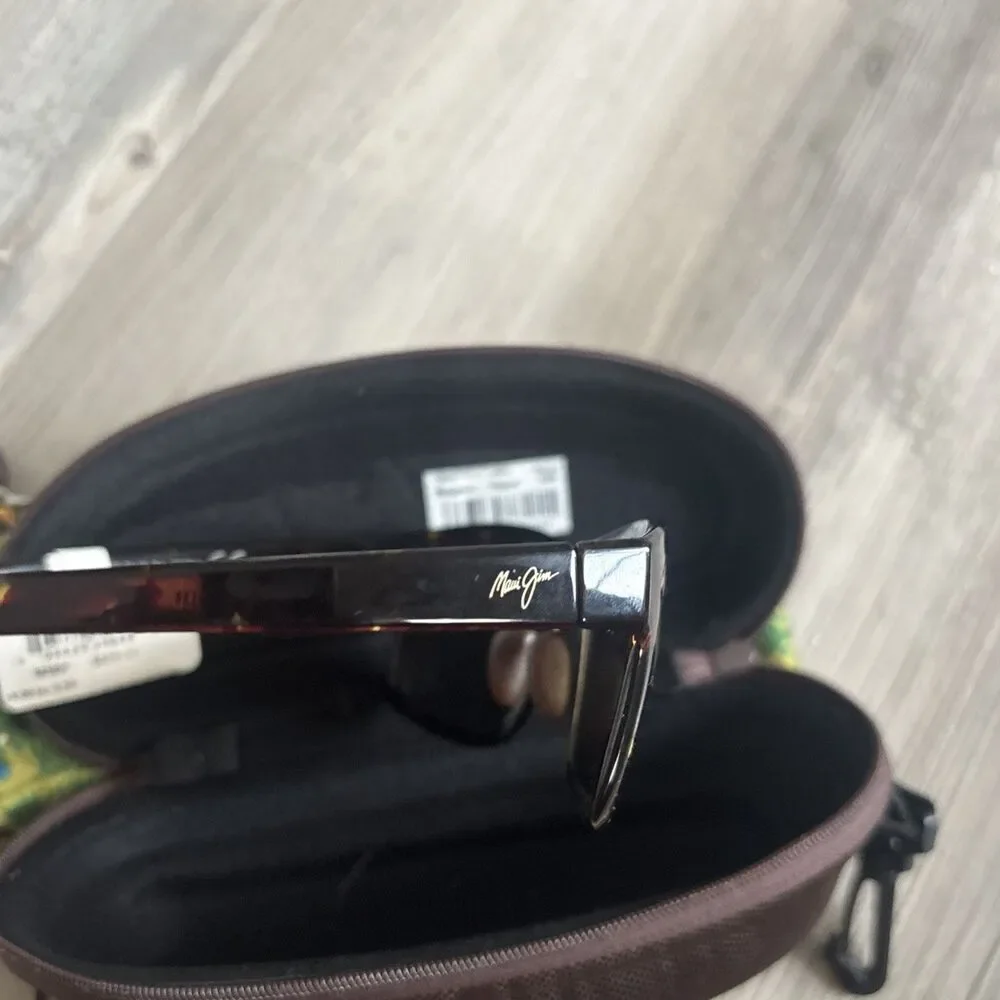 Maui Jim RX Able Polowai Unisex Sunglasses With Soft And Hard Case With Tags